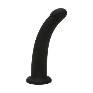 6 Inch Curved Flexible Harnessable Silicone Dildo | Dildos Dildos Dildos