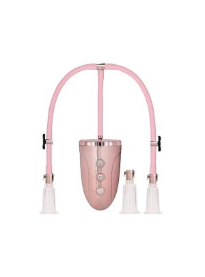 Automatic Rechargeable Clit & Nipple Pump Set | Medical BDSM Medical