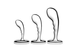 b-Vibe Stainless Steel Prostate 3 Piece Weighted Training Set | Butt Toys Butt Toys Butt Toys