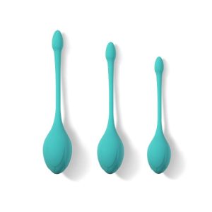 Bluebell Floral Weighted Kegel Ball Silicone 3-Piece Set | Kegel Kegel Kegel