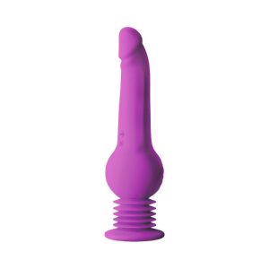 Blush Impressions New York Gyroquake Rechargeable Rumbly Thumping Silicone Suction Cup Dildo | Thrusters Dildos Dildos