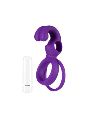 Blush Noje C3 Rechargeable Bunny Vibrating Ring | Cock Rings Cock Rings Cock Rings