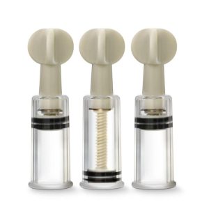 Blush Temptasia Clit And Nipple Set of 3 Screw Style Twist Suckers | Sensation BDSM Sensation