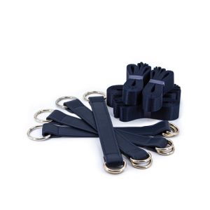 Bondage Couture Vegan Leather Tie Down Straps | Restraint BDSM Restraint