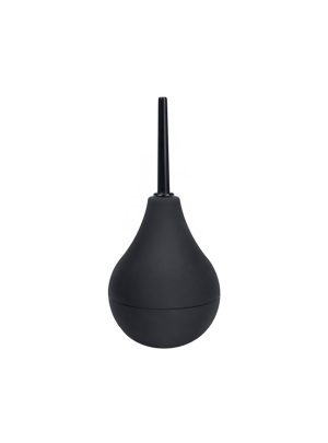 Classic Black Silicone Enema | Butt Toys BDSM Butt Toys