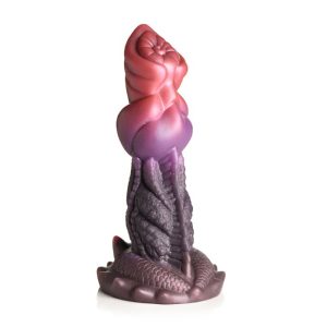 Creature Cocks Deep Diver Textured Fantasy Shaped Harnessable Silicone Dildo With Suction Cup | Dildos Dildos Dildos