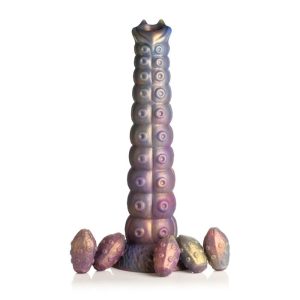 Creature Cocks Deep Invader Tentacle Textured Extra Large Ovipositor Fantasy Shaped Harnessable Dildo with Silicone Eggs | Dildos Dildos Dildos