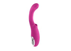 Evolved Strike A Pose Rechargeable Posable Tapping Air Pulse Silicone Vibrator | Suction Sex Toys Suction