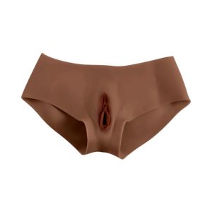 Gender X Silicone Vagina Panty With Penetrable Shaft And Urination Tube | Sleeves Apparel Lingerie