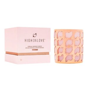 HighOnLove Sensual Massage Candle For Massage and Temperature Play | Sensation BDSM Sensation