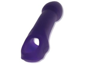 Hunkyjunk Double Thruster Squishy Double Penetrator Sling | Sleeves Sex Toys Blue