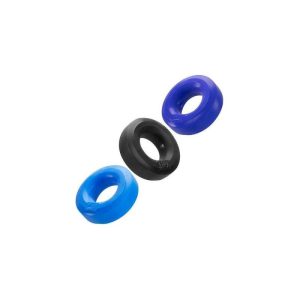 Hunkyjunk Huj Elastomer Cock Ring 3-Pack | Cock Rings Cock Rings Cock Rings