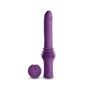 INYA Super Stroker Rechargeable Remote-Controlled Warming Vibrating Thruster With Adjustable Suction Cup | Thrusters Sex Toys Thrusters