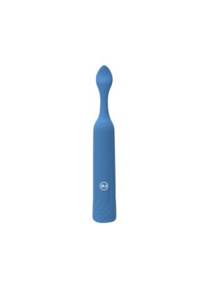 iVibe Select iQuiver 7-Piece Pinpoint Rechargeable Silicone Vibrator | Flicking Toys Flicking Toys Blue