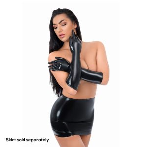 Latex Fetish Wear Full Length Gloves | Wearables BDSM Lingerie