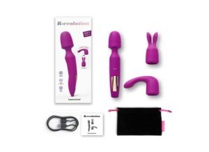 Love to Love R-evolution Rechargeable 3-in-1 Wand Vibrator | Massagers Accessories Accessories