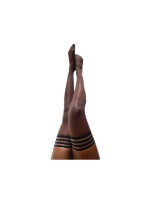 Marissa Sheer Brown Stay Up Thigh Highs | Stockings Apparel Stockings