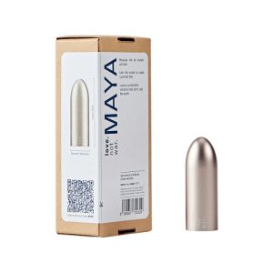 Maya Head Recycled Aluminum Rechargeable Bullet Vibrator Interchangeable Head | Accessories Accessories Accessories