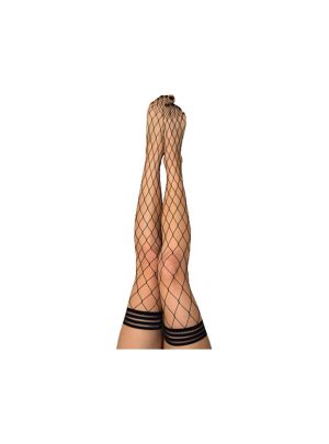 Michelle Large Net Fishnet Stay Up Thigh Highs | Stockings Apparel Stockings