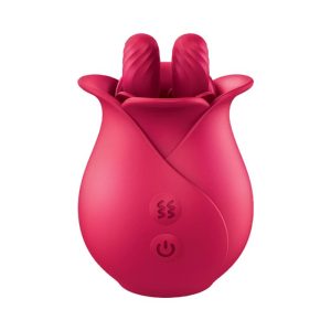 Nasstoys Tulip Finger Massager Back And Forth Motion Rechargeable Rose Vibrator | Flicking Toys Flicking Toys Flicking Toys