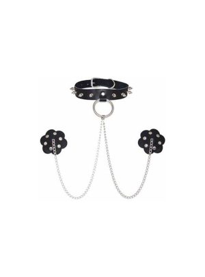 Pasties With Collar and Chain | Pasties Apparel Pasties