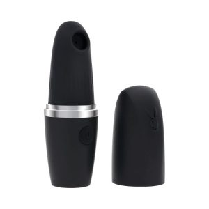 Playboy Excursion Lipstick Style Silicone Rechargeable Vibrating Suction Vibe With Cover | Vibrators Sex Toys Suction