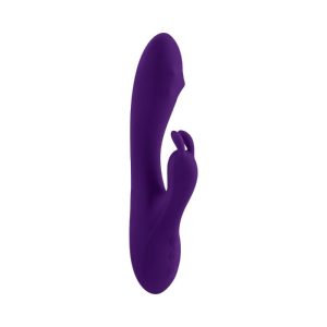 Playboy On Repeat Dual Stim Rotating Beads Rabbit Vibe | Vibrators Flicking Toys Flicking Toys