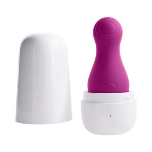 Playboy The Jet Set Rechargeable Silicone Tapping Travel Friendly Massager With Charging Case | Vibrators Sex Toys Vibrators