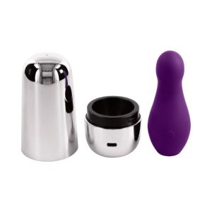 Playboy The Jet Set Vibe Rechargeable Silicone Petite Travel Friendly Mini Vibrator With Charging Case | Vibrators Sex Toys Vibrators