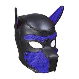 Puppy Play Neoprene Puppy Hood With Detachable Muzzle | Wearables BDSM Wearables