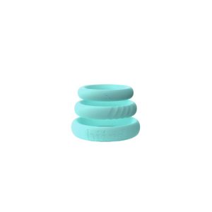 Riin 3-Piece C-ring Stretchy Silicone Set | Sex Toy Kits Cock Rings Cock Rings