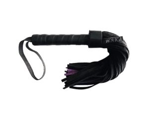 Rouge Short Suede Flogger Leather Handle | Impact BDSM Impact