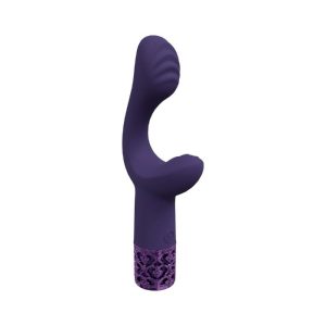 Royal Gems Majestic Compact Silicone Rechargeable Dual Stimulating G-Spot Vibrator | Vibrators Butt Toys Butt Toys