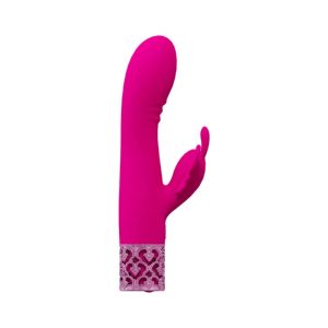 Royal Gems Monarch Compact Silicone Rechargeable Dual Stimulating Rabbit Style Vibrator With External Butterfly Stimulator | Vibrators Sex Toys Vibrators