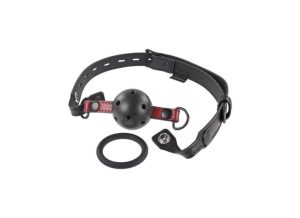 Saffron Interchangeable Ball And O-Ring Gag with Adjustable Buckle | Restraint BDSM Restraint