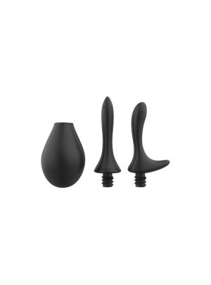 Silicone Anal Douche Two Nozzle Set | Medical BDSM Butt Toys