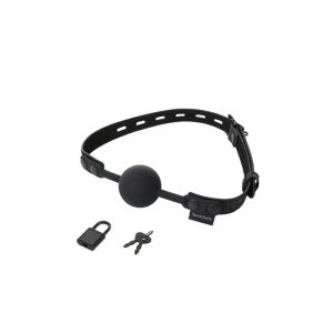 Sincerely Locking Lace Silicone Ball Gag | Restraint BDSM Restraint