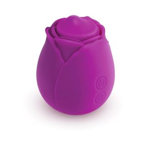 Skins Rose Buddies The Rose Twirlz Rechargeable Silicone Spinning Stimulator | Flicking Toys Flicking Toys Flicking Toys