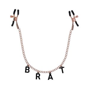 S&M Brat Charmed Adjustable Nipple Clamps | Wearables BDSM Sensation