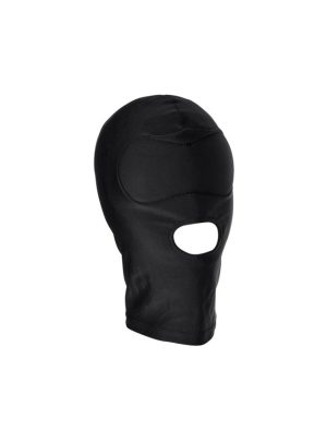 S&M Open Mouth Hood | Sensation BDSM Black