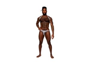 Snaked Snake Print Shoulder Sling Harness Thong | Jocks Apparel Jocks