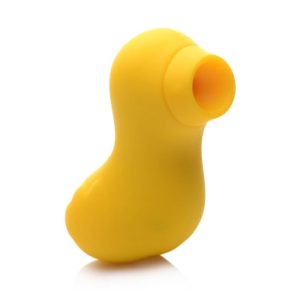 Sucky Ducky Air Pulse Rechargeable Compact Discreet Silicone Suction Massager | Suction Sex Toys Suction