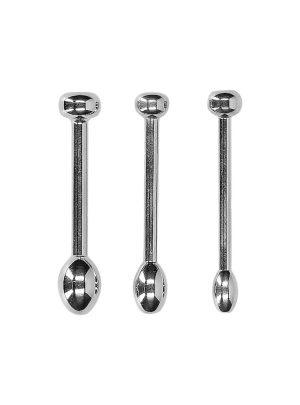 Urethral Sounding Metal Plug Set Medical Play | Medical BDSM Medical