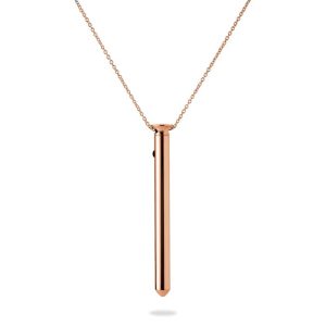 Vesper 2 Rose Gold Wearable Rechargeable Vibrator Pendant Necklace | Wearables BDSM Vibrators