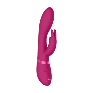 VIVE ZOSIA Rechargeable Silicone Rabbit Style Dual Vibrator | Flicking Toys Flicking Toys Flicking Toys